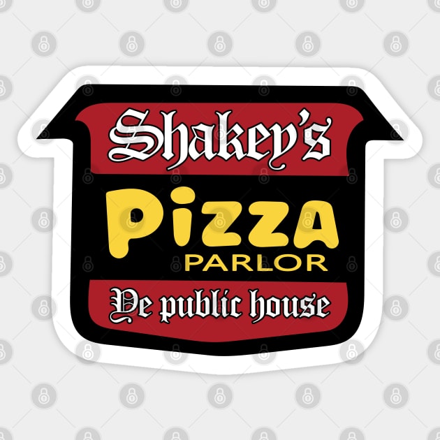Shakey's Pizza Parlor Sticker by Doc Multiverse Designs